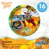 Treasures Gifted Officially Licensed BEYBLADE BURST Party Supplies - Serves 16 Guests - Starter Set BEYBLADE Party Supplies - BEYBLADE Birthday Party Supplies - BEYBLADE Plates & BEYBLADE Napkins