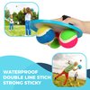 ARS Sports Kids Toys Toss and Catch Ball Game Set, Classic Outdoor Games with 4 Paddles 4 Balls and 1 Storage Bag, Beach Games, Yard Games, Kids Birthday Gift for 3 4 5 6 7 8 9 10 Year Old Boys Girls