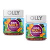 OLLY Kids Multi Vitamin Plus Probiotic Gummies Berry Flavor 70 Count (Pack of 2)