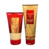 Bath & Body Works LUMINOUS Body Scrub & Ultimate Hydration Body Cream 2-piece Gift Set with a Blue Bow for Holidays & Gifts