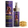 ROXIE'SBRAND Boost Luster Double Gluta Goddess Serum: 2% Glutathione, 1.0% Retinol, 1.0% Vitamin C, 1.0% Hyaluronic Acid, 1% Arbutin, 24k gold (120ml /4.06 fl. oz.)