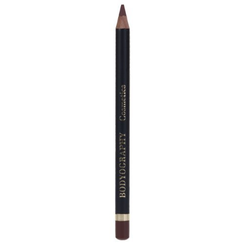 BODYOGRAPHY: Cream Lip Pencil (Rosewood): Waterproof Salon Makeup w/ Coconut Oil, Vitamin E | Gluten-Free, Cruelty-Free, Paraben-Free