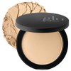 Glo Skin Beauty Pressed Base Powder Foundation Makeup (Golden Medium) - Flawless Coverage for a Radiant Natural, Second-Skin Finish