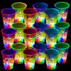 mishunyus 24 Pcs Glow Birthday Squad Party Supplies, 16oz Birthday Squad Glow Cups,Birthday Decorations Favors for 21st 30th 40th 50th 60th Night Event