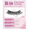 Lash natural wispy eyelashes, Frihappy false eyelashes, Wispy Strips, Faux Mink Lashes, black band lashes, 7 pairs, Frihappy 2024 lashes #Aries