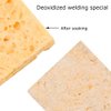 MEETOOT 6pcs Soldering Iron Cleaning Sponge 6x6cm Square Sponge High Temperature Sponge Welding Platform Sponge Welding Clean Pads