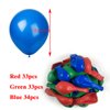 KADBANER Green Red Blue Balloons,100-Pack,12-Inch Latex Balloons