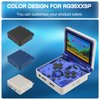 SKRVGOJFG Silicone Case Compatible with Anbernic RG35XXSP, Anti-Scratch, Washable, Shockproof Silicone Protective Cover for RG35XXSP Retro Handheld Game Console - White