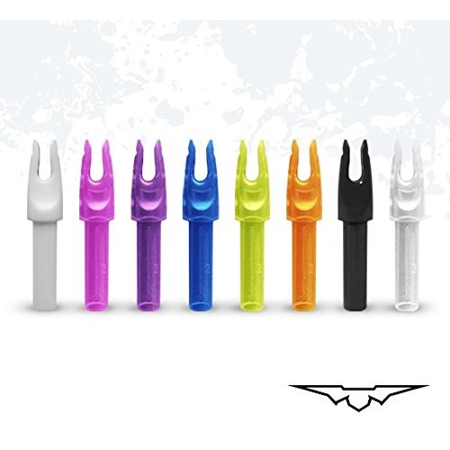Black Eagle "R Nock - for Renegade, Rampage, and Spartan Carbon Arrows (Fluorescent Orange)