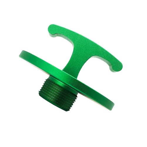 Aluminum Alloy-Oil Filter Plug Tool，Oil Filter Plug Cap Off Tool for Dodge Ram 05083285AA MO285 Turbo Diesel 5.9L 6.7L Cummins-Green