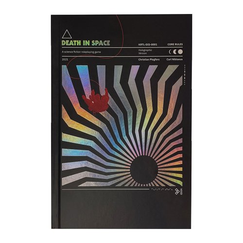 Free League Publishing Death in Space RPG - Hardcover Book - Future Space Role Playing Game, Multicolor
