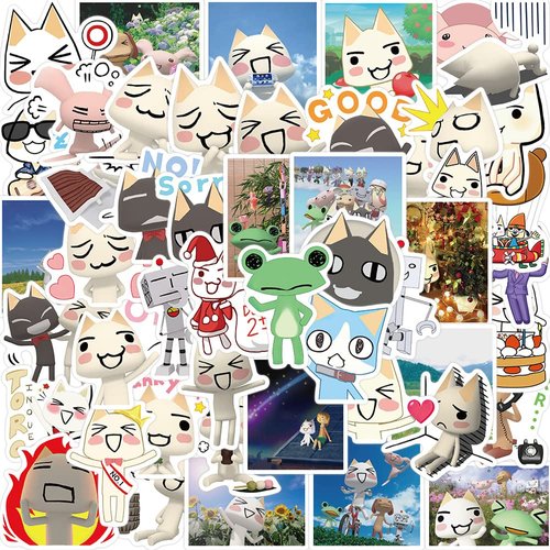 50PCS Inoue Toro Stickers Party Supplies Waterproof Graffiti Vinyl Sticker Decals Toy Kid Gifts (Inoue Toro)