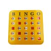 Yuanhe Shutter Slide Bingo Cards - 5 Pack Multi Color Extra Thick Stitched, Easy Read with Finger-Tip Sliding Windows