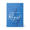 Rico Royal Saxophone Reeds - Baritone Sax Reeds with Strong Spine - Baritone Saxophone Reeds Great for Classical or Jazz - Strength 3.0, 10-pack