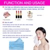 MakeUp Eraser Reusable Make Up Remover Eraser even Waterproof Make Up in Seconds Just With Water Chemical Free Eyeliner Lipstick Foundation Powder Highlighter Eyebrown (10 BLUE)