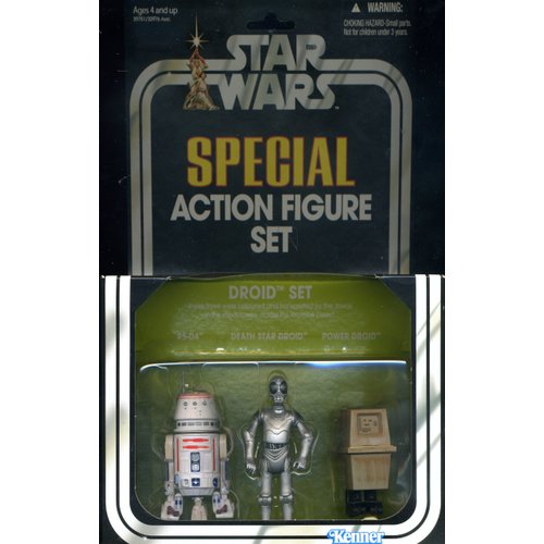 STAR WARS Special R5-D4, Death Star Droid, and Power Droid Target Exclusive 3 3/4 Inch Action Figure 3-Pack