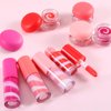 Boobeen Hydrating Plumping Lip Gloss Lip Oil and Lip Care Cream Set, Tinted Lip Balm Lip Glow Oil Moisturizing for Dry Cracked Lips