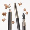 GLORAY Eyebrow Pencil Double Sided - Professional Hard Formula Brow Pencil Precision for Defined Brows Grooming with Metal Cover