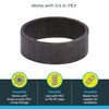 SharkBite 3/4 Inch Copper Crimp Rings, Pack of 25, PEX Pipe, PE-RT, 23103CP25