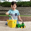 John Deere Sandbox Toy Set - Includes Dump Truck Toy, Bucket and Beach Shovel - Toddler Outdoor Toys and Farm Toys - Summer Kids Sand Toys - Green - 3 Count