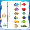 36 Pcs Fishing Birthday Party Decorations Fish Cupcake Pole Picks Fishing Themed Party Supplies Little Fisherman Tropical Appetizer Pick Cocktail Decoration for Tropical Party Cocktail Cake Decor