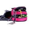 EGOGO Travel Sport Waist Pack Fanny Pack Bum Bag Hiking Bag with Water Bottle Holder S2209 (Rosy)