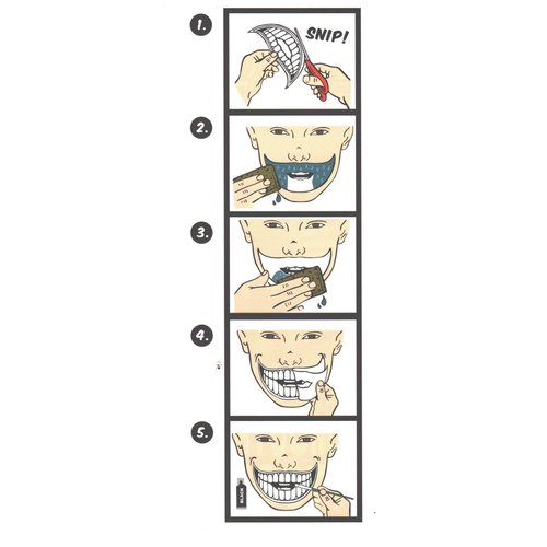 Tinsley Transfers Decay Temporary Tattoo FX Makeup Brush