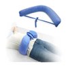 KAVIL Lumbar Roll Pillow for Sciatica Nerve Pain Sleeping Lower Back Support Scoliosis Waist Pillow for Side Sleepers in Bed & Office Chair Adjustable Straps Lumbar Foam Positioning Pillow (L Size)