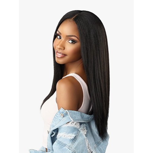 Sensationnel Curls Kinks & Co Synthetic Hair Clip ins - ALPHA WOMAN 18 (Color:1B Off Black)