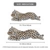 Gisqis Cheetah Stuffed Animal, 24" Leopard Stuffed Animal Cheetah Stuffy Leopard Plush Toys Cute Safari Realistic Stuffed Animals Jaguar Plush Birthday Valentine Gift for Girls Boys