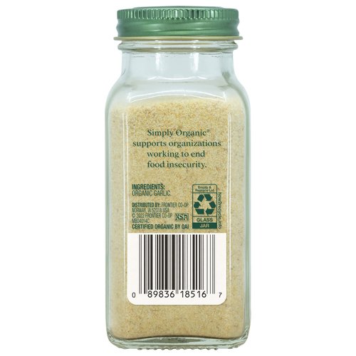 Simply Organic Garlic Powder Certified Organic, 3.64-Ounce Containers (Pack of 3)