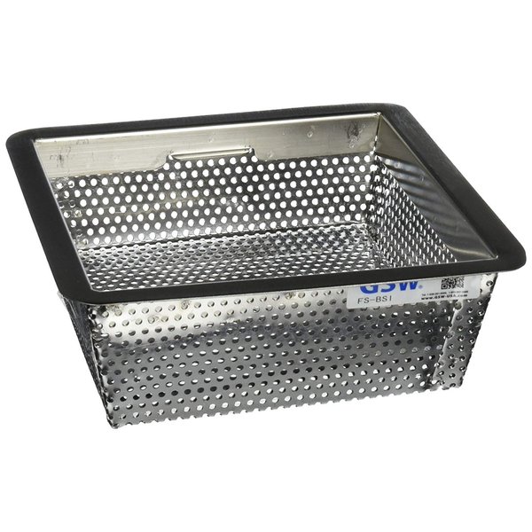 GSW FS-BSI Floor Sink Basket, 8-1/2 x 8-1/2 x 3"