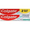 Colgate Colgate baking soda and peroxide whitening toothpaste, frosty mint - 6 ounce (twin pack), 12 Fl Oz