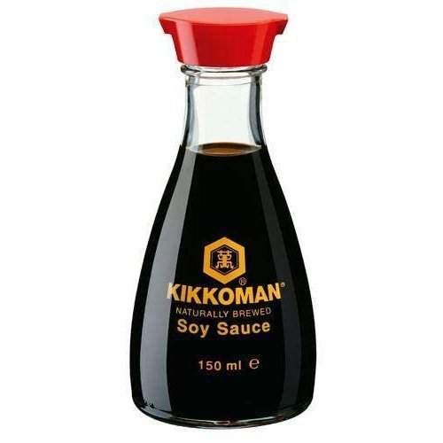 Kikkoman Soy Sauce in Dispenser, 5 Fl Oz (Pack of 2)
