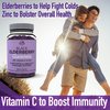Country Farms Elderberry Gummies with Vitamin C and Zinc, Supports Healthy Immune System, Rich in Antioxidants, Triple Action Immune Blend, Berry Flavor, 60 Gummies, 30 Servings