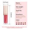 evpct 6Pcs Plum Purple Silky Velvet Matte Liquid Lipstick Lip Gloss Set for Women Long Lasting 24 Hours Color Stay Lipstick labiales matte larga duracion mate 24 horas originales 07#
