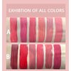 6Pcs Matte Liquid Stick Sets, Natural, Moisturizing, Plump Lip Gloss Set, Red Lip Gloss Women Long Lasting Waterproof Beauty Finishing(Set B)