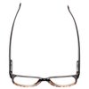Calabria 4373CB Designer BiFocal Reading Glasses +4.00 Black Tortoise Women Bi-Focal Readers Cheater Eyeglasses w/Soft Case