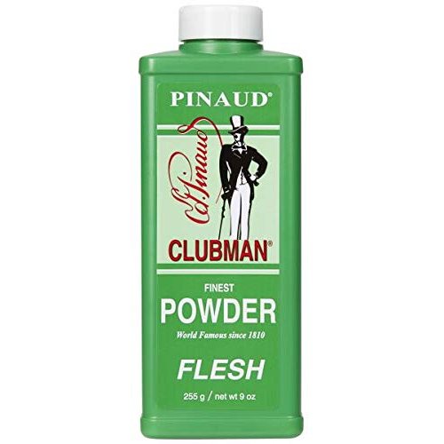 Clubman Talc Powder Flesh 9 Oz (Pack of 2)