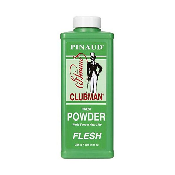Clubman Talc Powder Flesh 9 Oz (Pack of 2)
