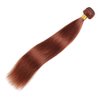 Reddish Brown Straight Bundles Human Hair Copper Red Brown Bundles Color 33 Human Hair Aubuwn Straight Bundles Double Weft Brazilian Remy Hair Extensions for Black Women (22 22 22 Inch 3 Bundles)