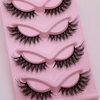 Natural Fox Eye Lashes Wispy False Eyelashes 15mm Fluffy Mink Lashes 3D Curl Fake Cat Eyelashes Multipack More sexy, charming and attractive by ELENINE (15mm, 3DMAO-31)