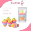 Ice Cream Squishy Fidget Item - Small Squishy Stress Ice Cream Stress Relief Party Favors Fidget Tool Adults - Small Squishy Stress Tool Ice Cream Party Favors