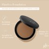 Glo Skin Beauty Pressed Base Powder Foundation Makeup (Chestnut Medium) - Flawless Coverage for a Radiant Natural, Second-Skin Finish