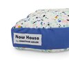 Now House for Pets by Jonathan Adler Canvas Terrazzo Elephant Chew Toy | Adorable Animal Fabric Chew Toy for Dogs, Great Addition to Your Dog Toy Bin or Dog Toy Basket (FF13150)