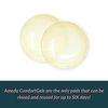 Ameda ComfortGel HydroGel Soothing Nursing Pads | Breast Pads | Hydrogel Nipple Pads for Breastfeeding | Reusable Cooling Nipple Gel Pads | Breastfeeding Supplies Nursing Gel Pads | 1 Pair (2 Count)