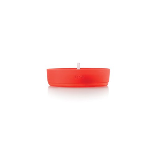 Lekue Microwave Popcorn Popper/ Popcorn Maker, Red