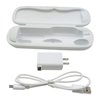 USonline911 Premium Economical Travel Charger Case w/AC Charer + USB Cable for Philips HealthyWhite HX67XX HX6710 HX6730 HX6750 etc