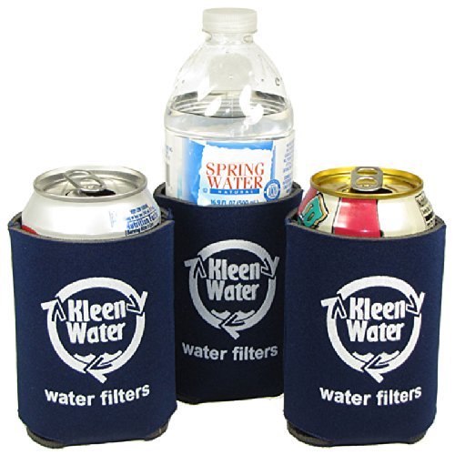 KleenWater Insulated Can and Water Bottle Holders, Drink Protector and Identifier (3)