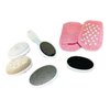 Deluxe Pedicure Foot Files Scraper System With Bonus Moisturizing Gel Socks Anti Slip Grips